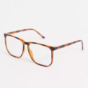 Quay Stranger Tortoise Blue Light Glasses